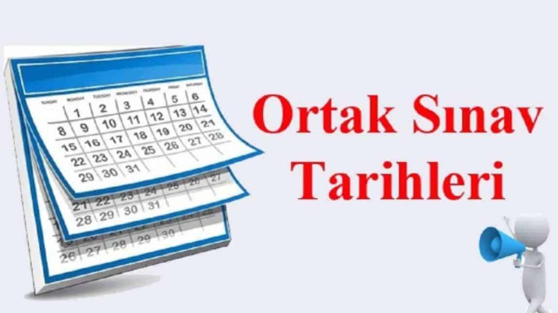 2.DÖNEM 2.ORTAK YAZILI SINAV TARİHLERİ 